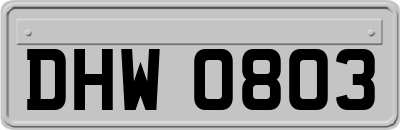 DHW0803