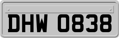 DHW0838