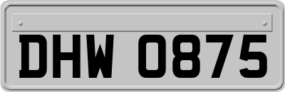 DHW0875