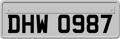 DHW0987