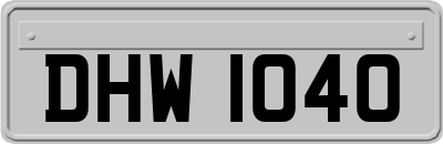DHW1040