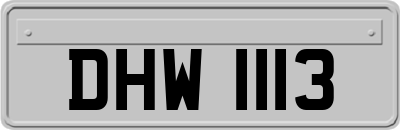 DHW1113