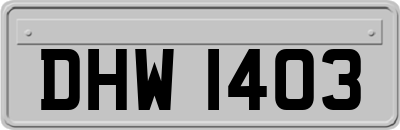 DHW1403