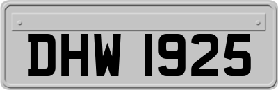 DHW1925