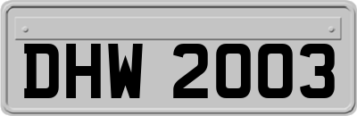 DHW2003