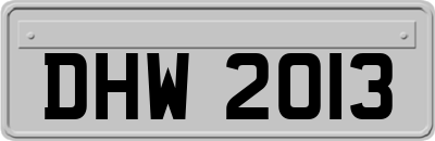 DHW2013