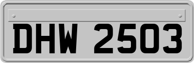 DHW2503