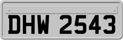 DHW2543