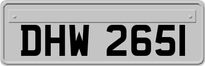 DHW2651