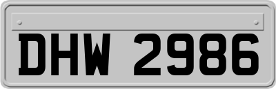 DHW2986
