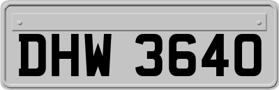 DHW3640