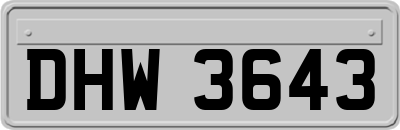 DHW3643