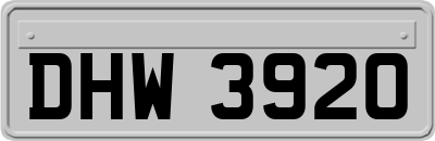 DHW3920