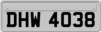 DHW4038