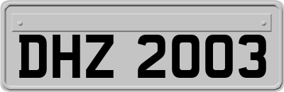 DHZ2003
