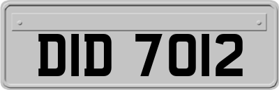 DID7012