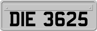 DIE3625