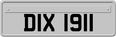 DIX1911