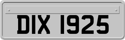 DIX1925