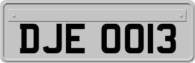 DJE0013