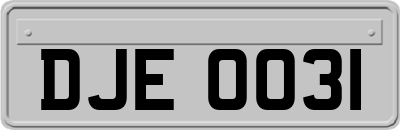 DJE0031