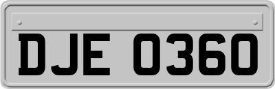 DJE0360