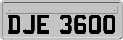DJE3600
