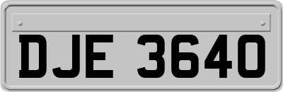 DJE3640