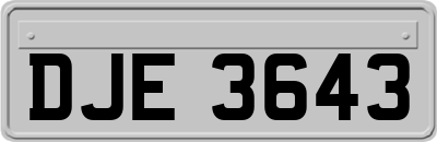 DJE3643