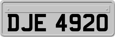 DJE4920