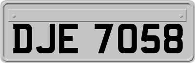 DJE7058