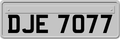 DJE7077