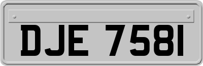 DJE7581