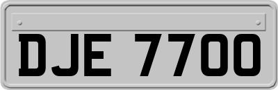 DJE7700