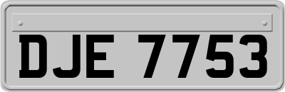 DJE7753