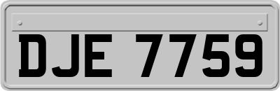 DJE7759