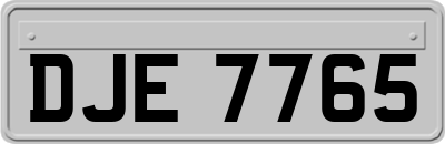 DJE7765