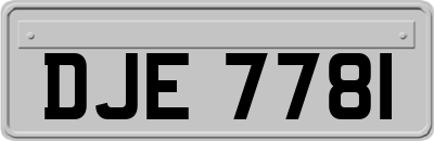 DJE7781