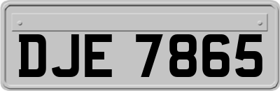 DJE7865