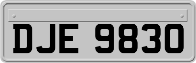 DJE9830