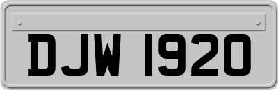 DJW1920