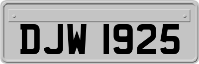 DJW1925