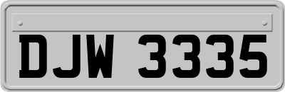 DJW3335
