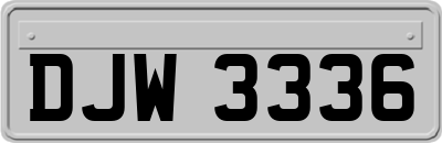 DJW3336