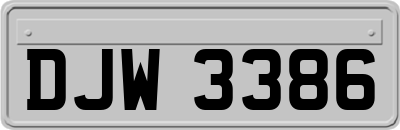 DJW3386