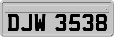 DJW3538