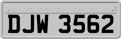 DJW3562