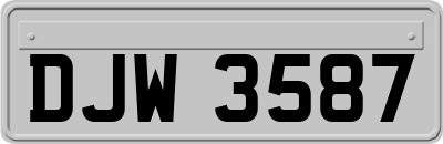 DJW3587