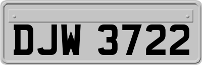 DJW3722