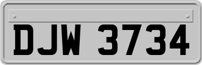 DJW3734